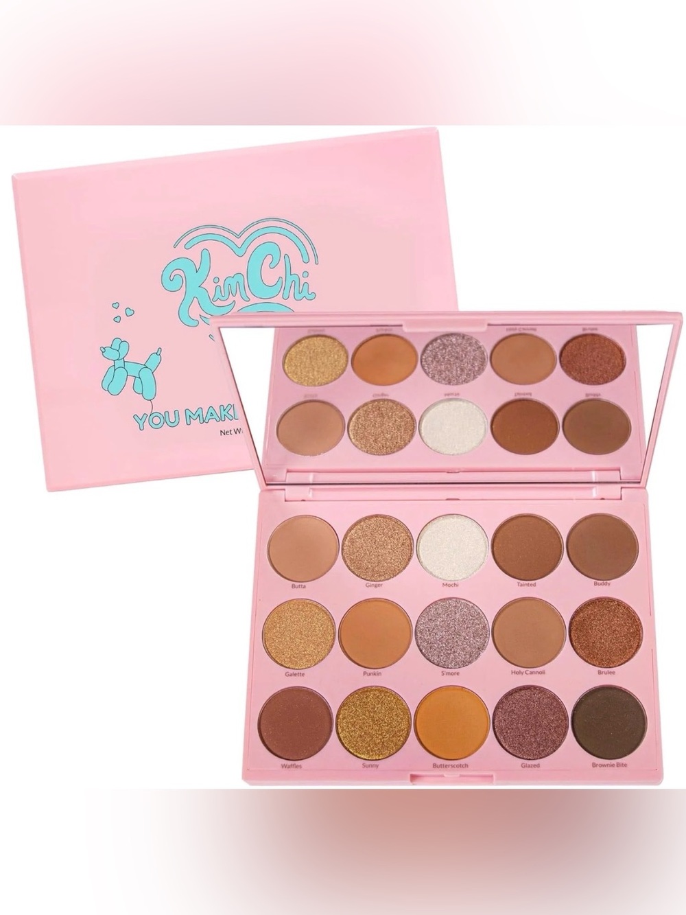 KimChi Chic Beauty I Am Feeling Sweet Eyeshadow Palette – 15 Shades